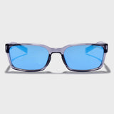 Sydney Edition – Gray Blue Rectangle Sunglasses | UV400 Polarized
