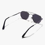 Phantom Gun Black Hexagon Sunglasses