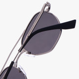 Phantom Gun Black Hexagon Sunglasses