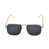 The Godfather Gold Black Square Sunglasses