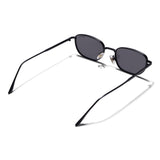 Regal Full Black Oval Sunglasses