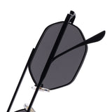 Hexa Full Black Hexagon Sunglasses