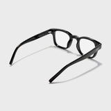 Ares Black Clear Square Sunglasses