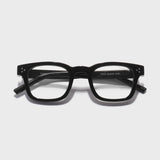 Ares Black Clear Square Sunglasses