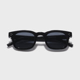 Ares Black Square Sunglasses
