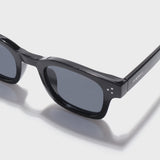 Ares Black Square Sunglasses
