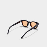 Ares Black Orange Square Sunglasses