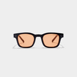 Ares Black Orange Square Sunglasses