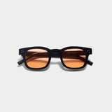 Ares Black Orange Square Sunglasses