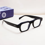 Walter Black Clear Square Sunglasses