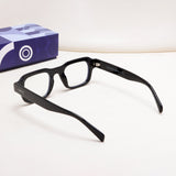 Walter Black Clear Square Sunglasses