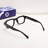 Walter Black Clear Square Sunglasses