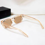 Milestone Brown Square Sunglasses