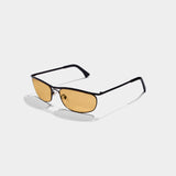 Champion Black Orange Rectangle Sunglasses for Men | UV400