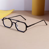 Commando V1 Rectangle Black Clear Sunglasses