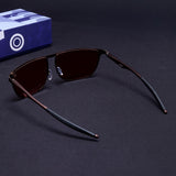 Drifter Brown Polarized Rectangle Sunglasses