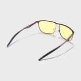 Drifter Yellow Polarized Rectangle Sunglasses