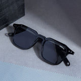 Kingsman Full Black Square Sunglasses