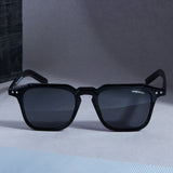 Kingsman Full Black Square Sunglasses