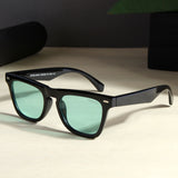 Peter Black Green Square Sunglasses