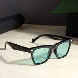 Peter Black Green Square Sunglasses