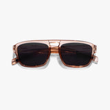 Raftaar Brown Black Square Sunglasses | UV400 Polarized