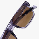 Raftaar Grey Blue Mercury Square Sunglasses | UV400 Polarized