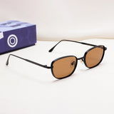Regal Black Brown Oval Sunglasses