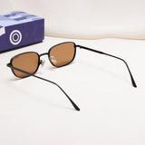 Regal Black Brown Oval Sunglasses