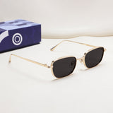 Regal Gold Black Oval Sunglasses