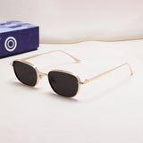 Regal Gold Black Oval Sunglasses