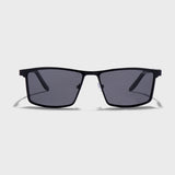RideX Edition – Black Rectangle Sunglasses | UV400 Polarized | Unisex