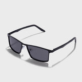 RideX Edition – Black Rectangle Sunglasses | UV400 Polarized | Unisex