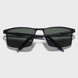 RideX Edition – Gray Green Rectangle Sunglasses | UV400 Polarized | Unisex