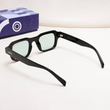 Walter Black Green Square Sunglasses