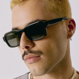 Walter Black Square Sunglasses