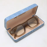 Walter Light Green Square Sunglasses