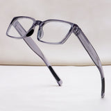 Sydney Edition – Grey Clear Rectangle Sunglasses | Anti-Blue Light | UV400