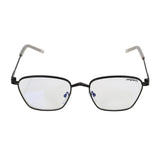 Andreas Black Transparent Edition Trapezoid Sunglasses