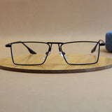 Rebel Black Clear Rectangle Sunglasses