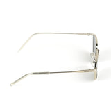 Andreas Silver Black Edition Trapezoid Sunglasses