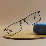 Rebel Black Clear Rectangle Sunglasses