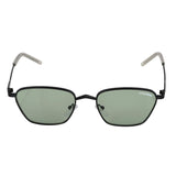 Andreas Black Green Edition Trapezoid Sunglasses