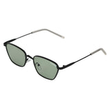 Andreas Black Green Edition Trapezoid Sunglasses