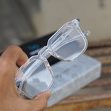 Kingsman Clear Square Sunglasses