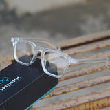 Kingsman Clear Square Sunglasses