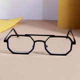 Commando V1 Rectangle Black Clear Sunglasses