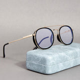 Gold Clear Anti Blue Light SG4612 Round Sunglasses