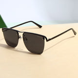 Heldish. Black Square Sunglasses