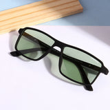 Moomin. Green Candy Polarized Rectangle Sunglasses